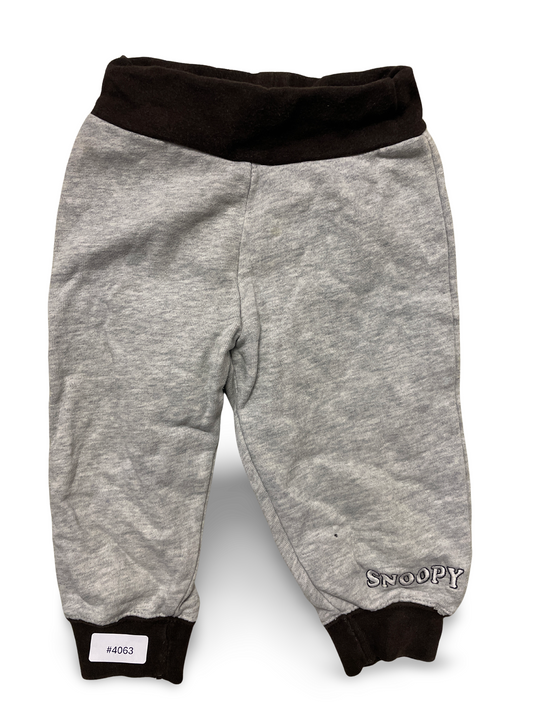 Graue Snoopy Jogginghose - Gr. 80