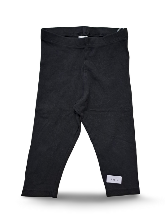 Schwarze Leggings - Gr. 80