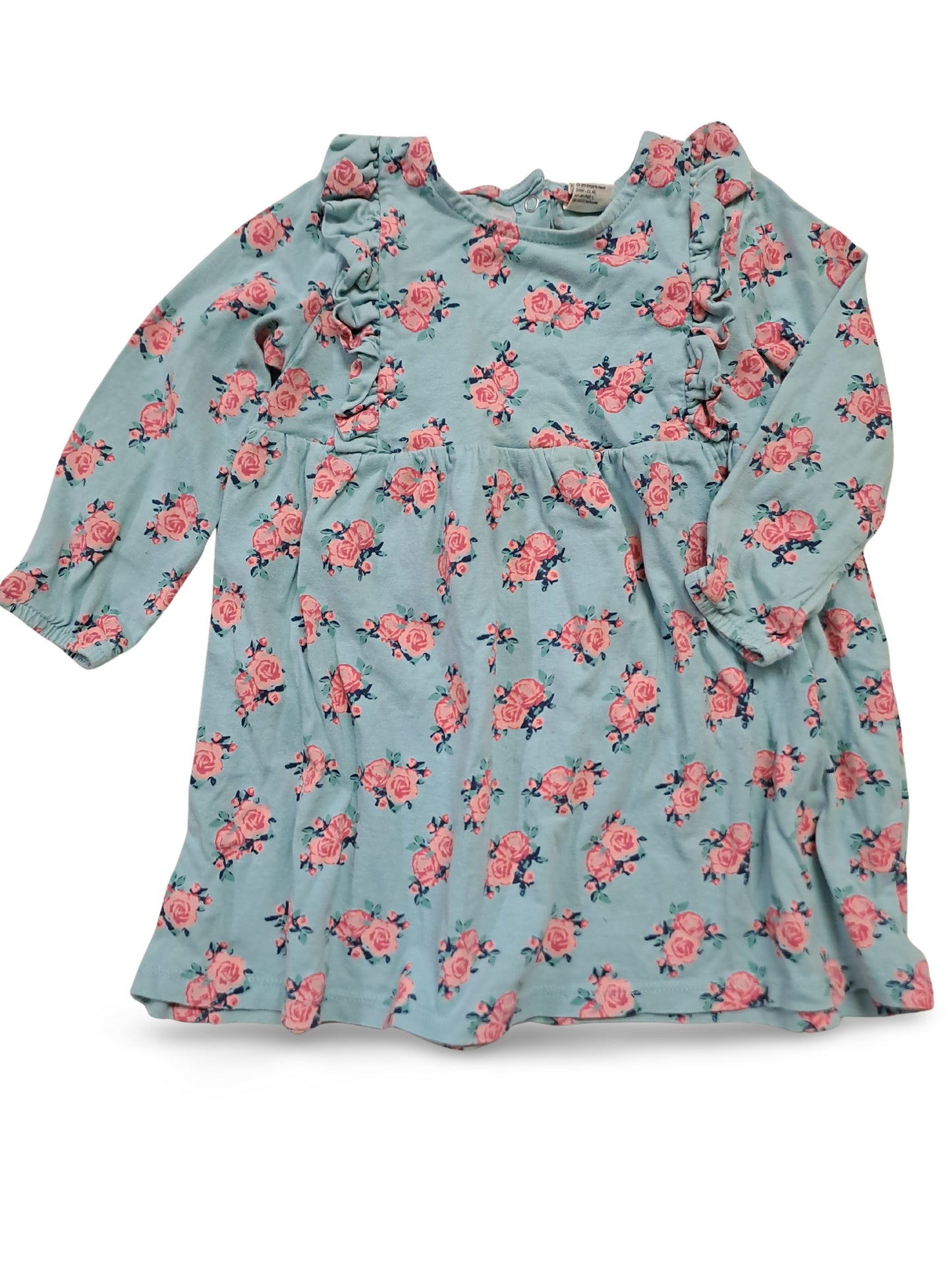 Kleid Rosen - Gr. 92