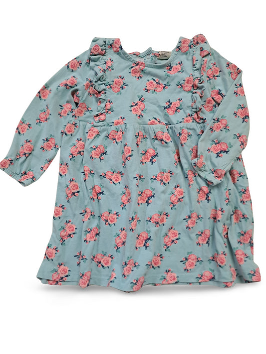 Kleid Rosen - Gr. 92