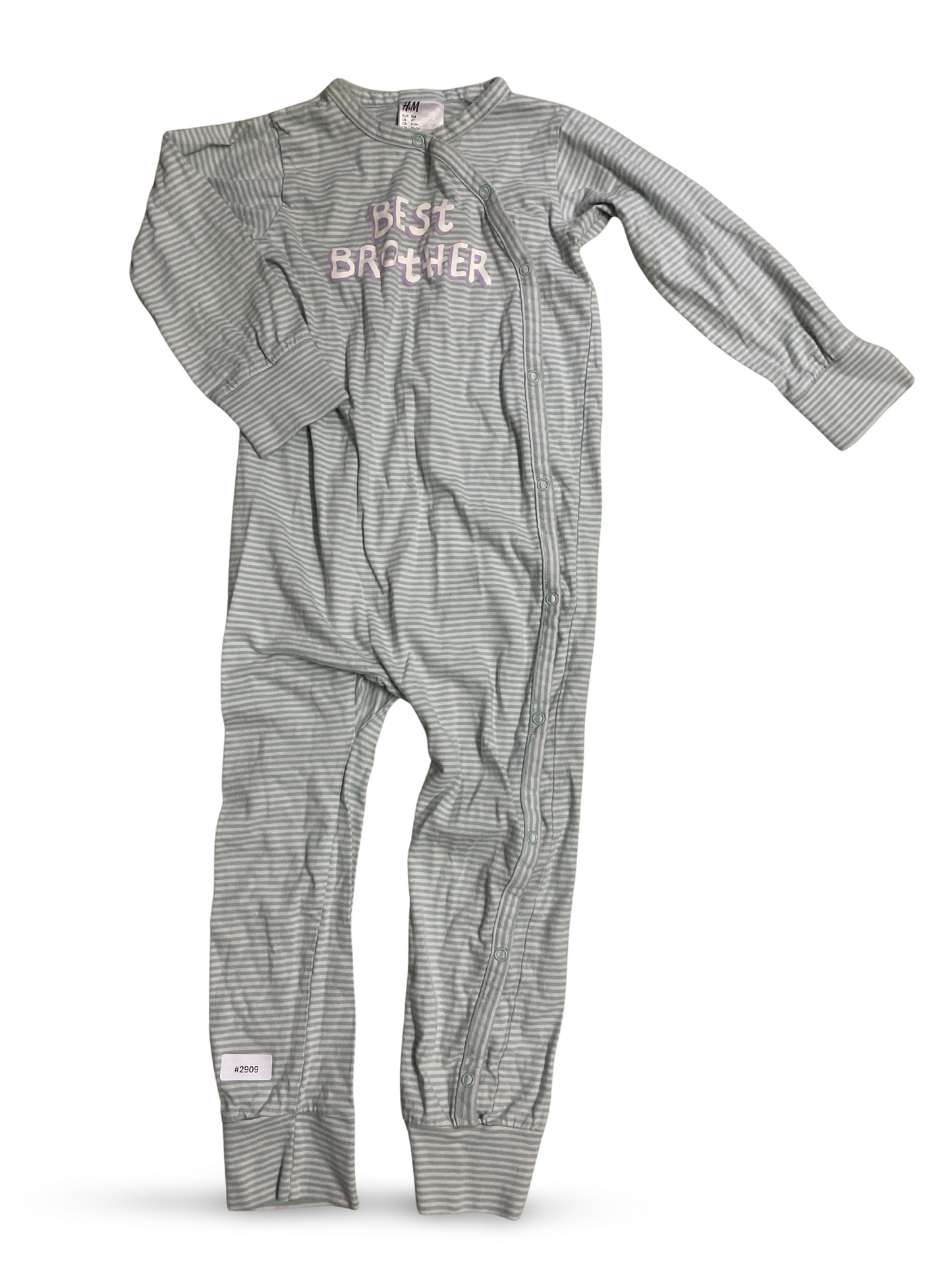 Strampler gestreift Best Brother - Gr. 104