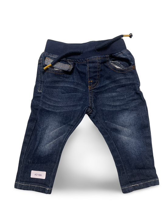 Jeanshose mit elastischem Bund - Gr. 68