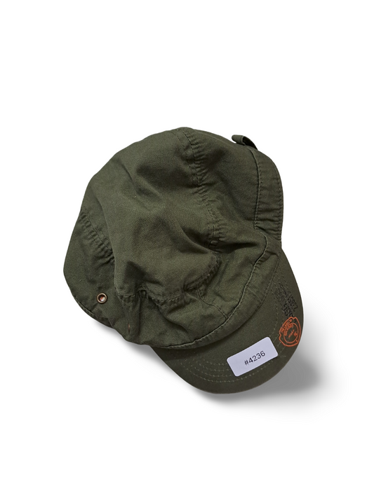 Olivgrüne Schirmmütze - Gr. 68