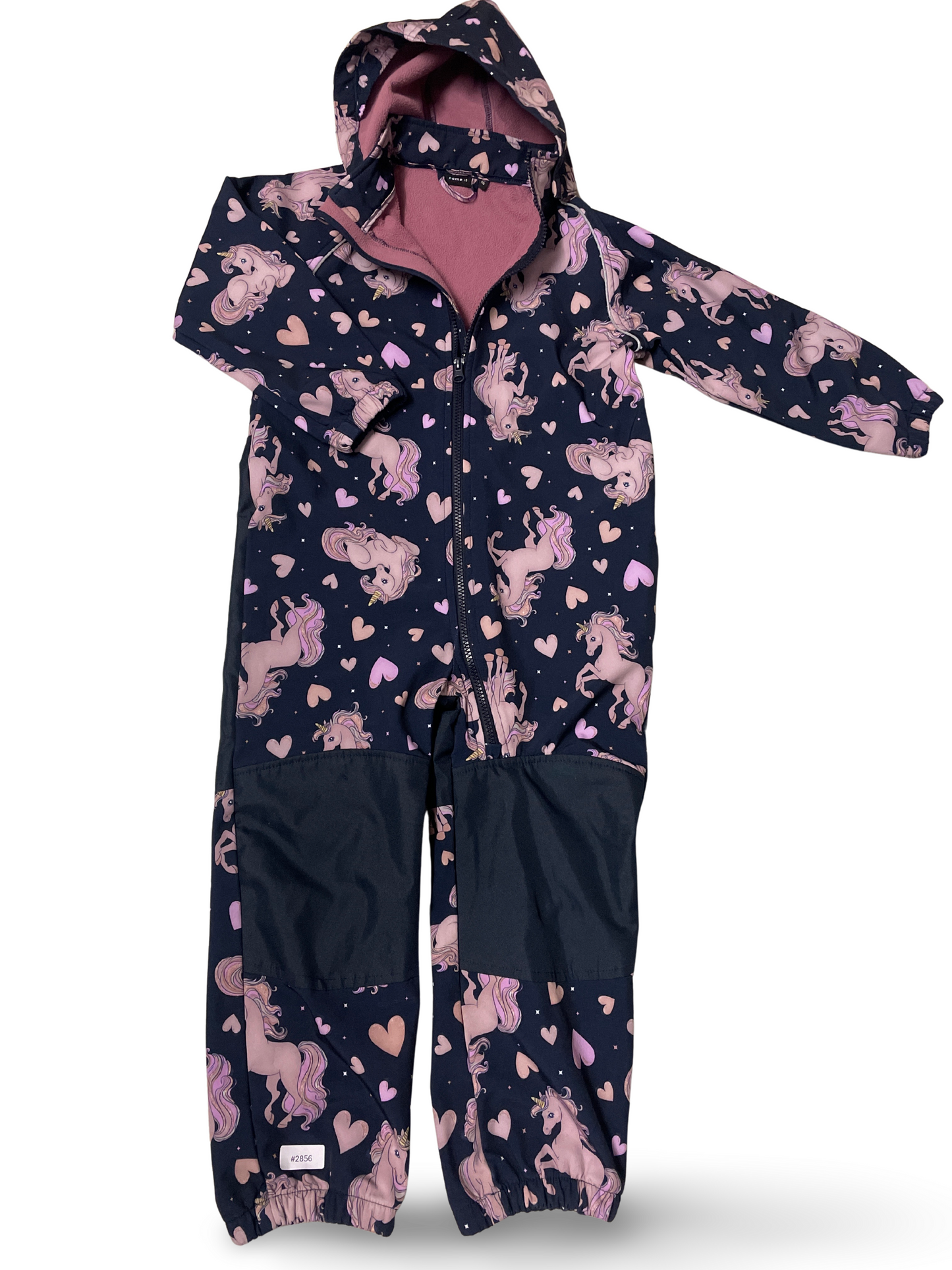 Regenanzug mit Einhornmotiv - Gr. 110