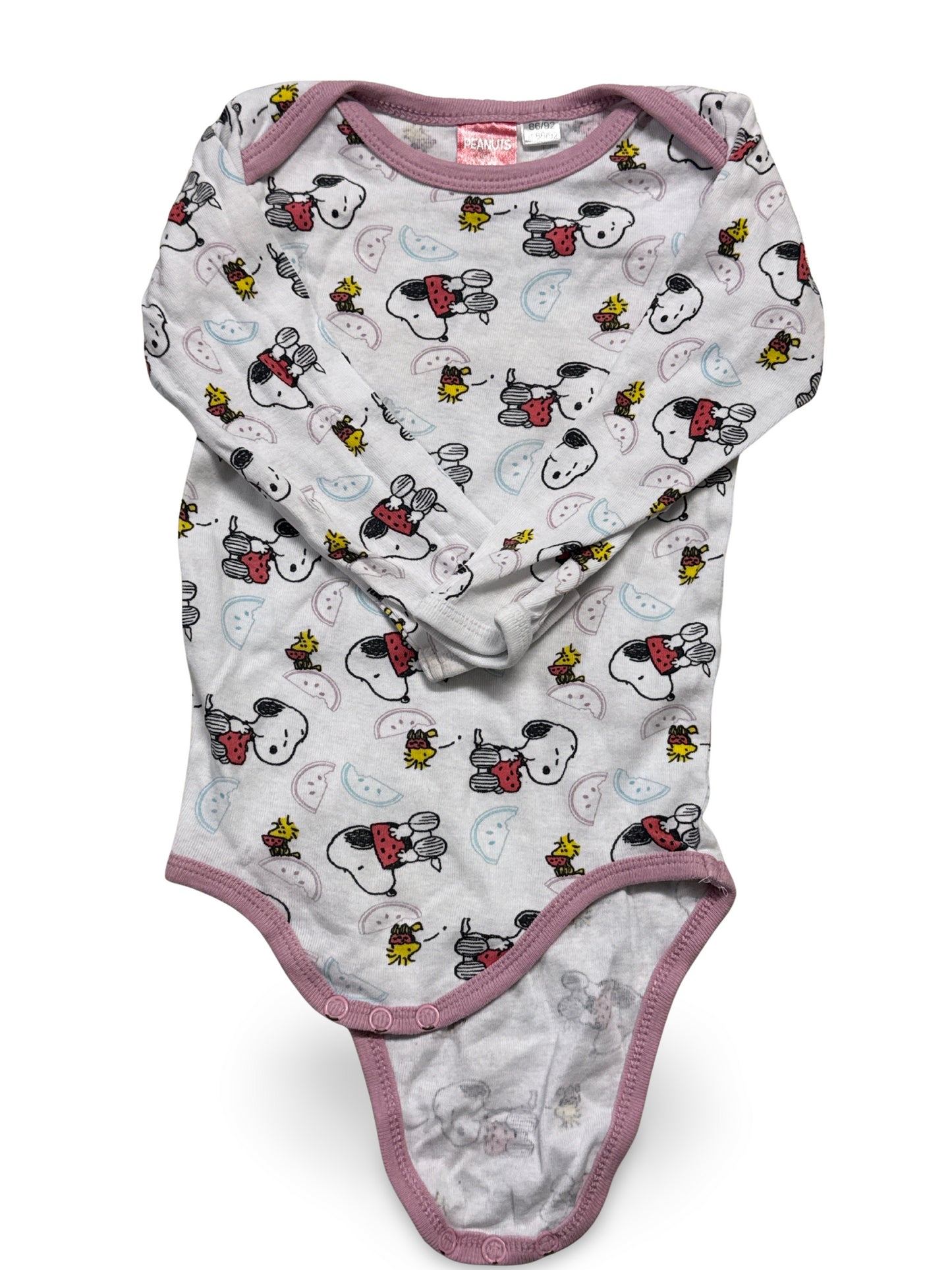 Body mit Snoopy-Motiv - Gr. 86