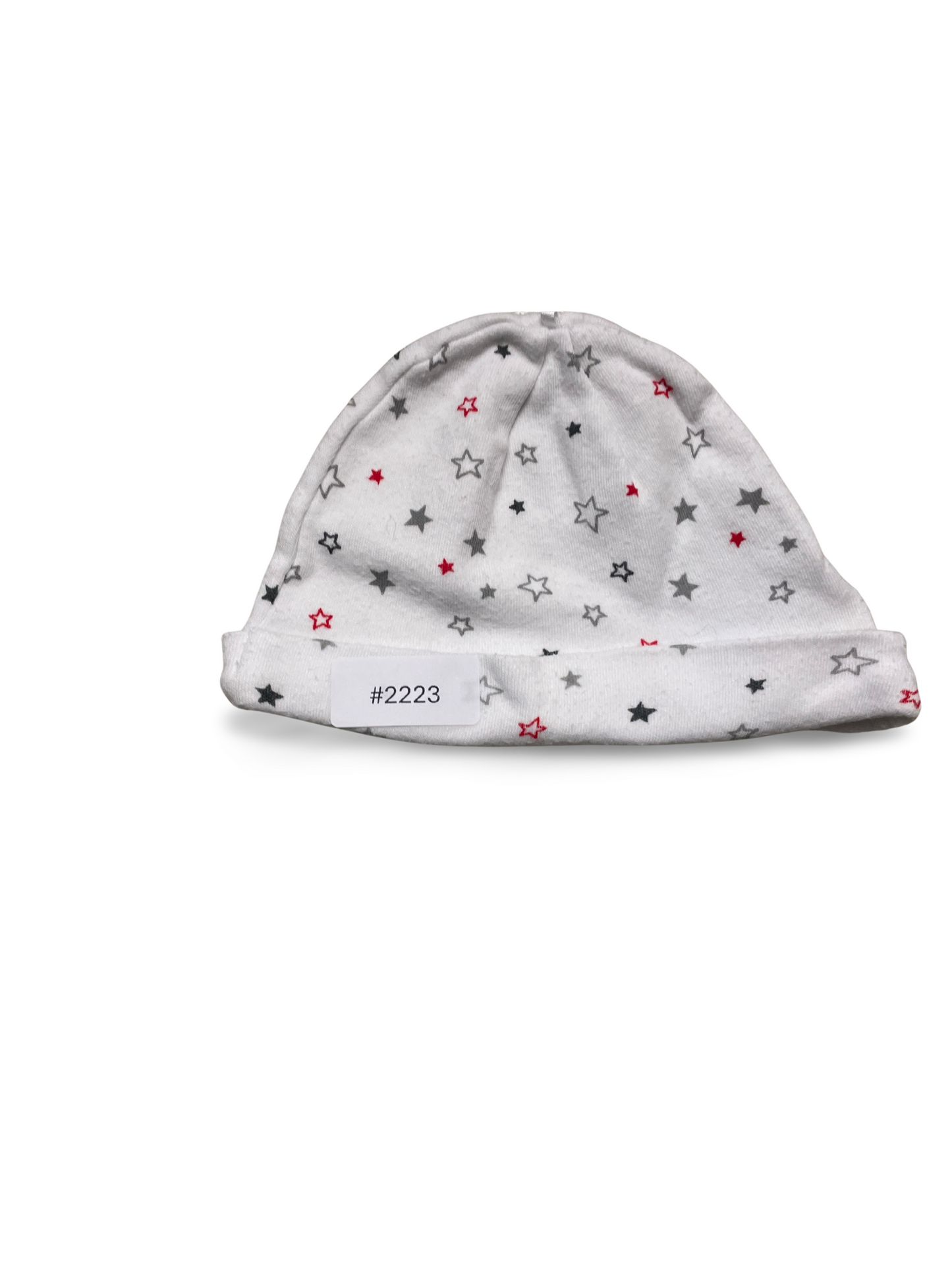 Babymütze mit Sternen - Gr. 62