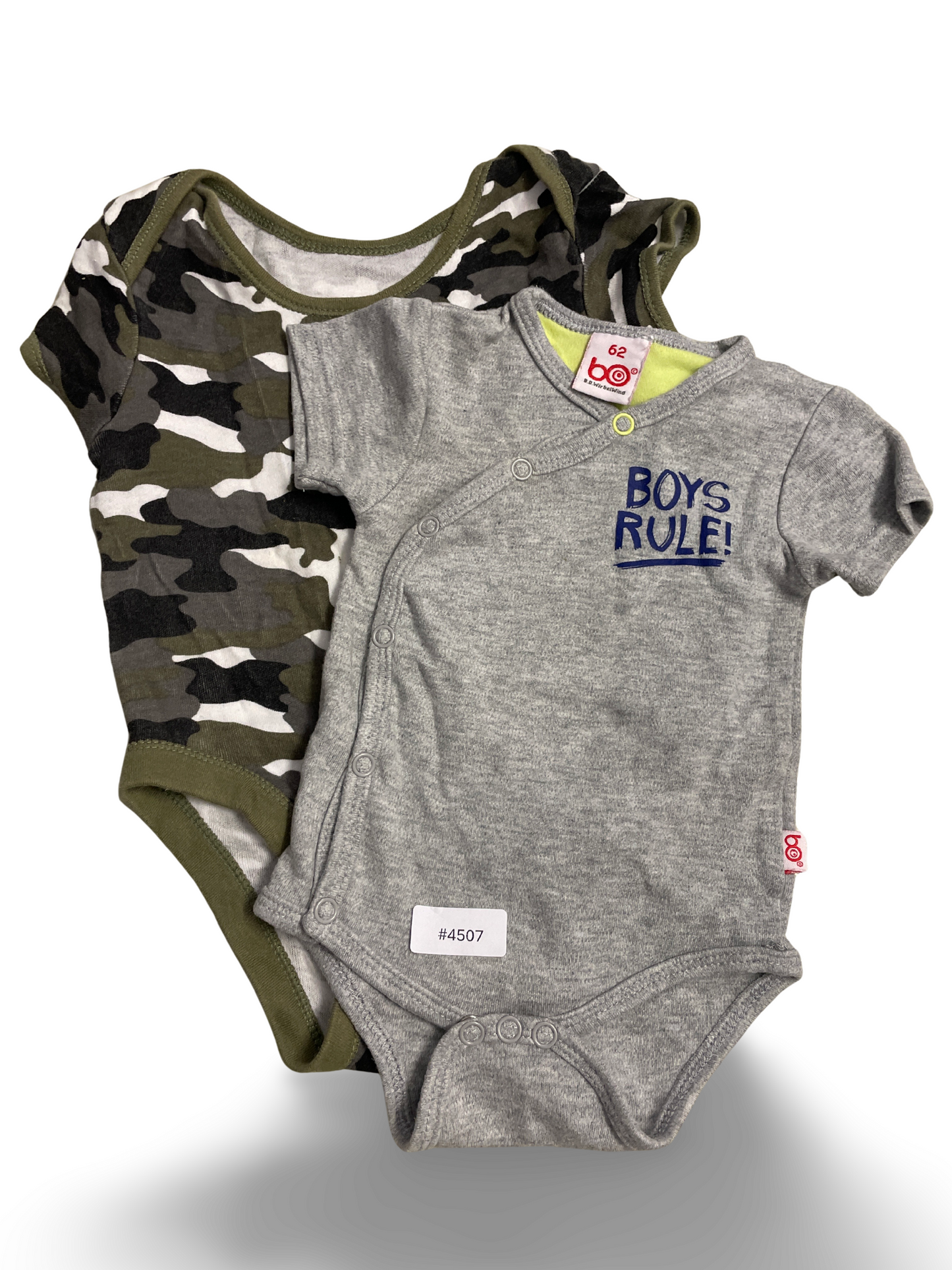 2er Bundle Kurzarm Bodies - Gr. 62