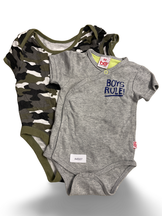 2er Bundle Kurzarm Bodies - Gr. 62