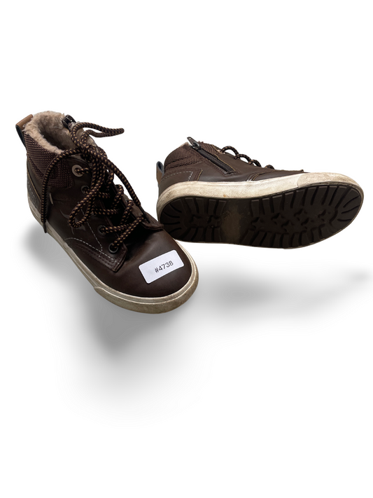 Kinder Winterboots mit Fellfutter und Reissverschluss - Gr. 28