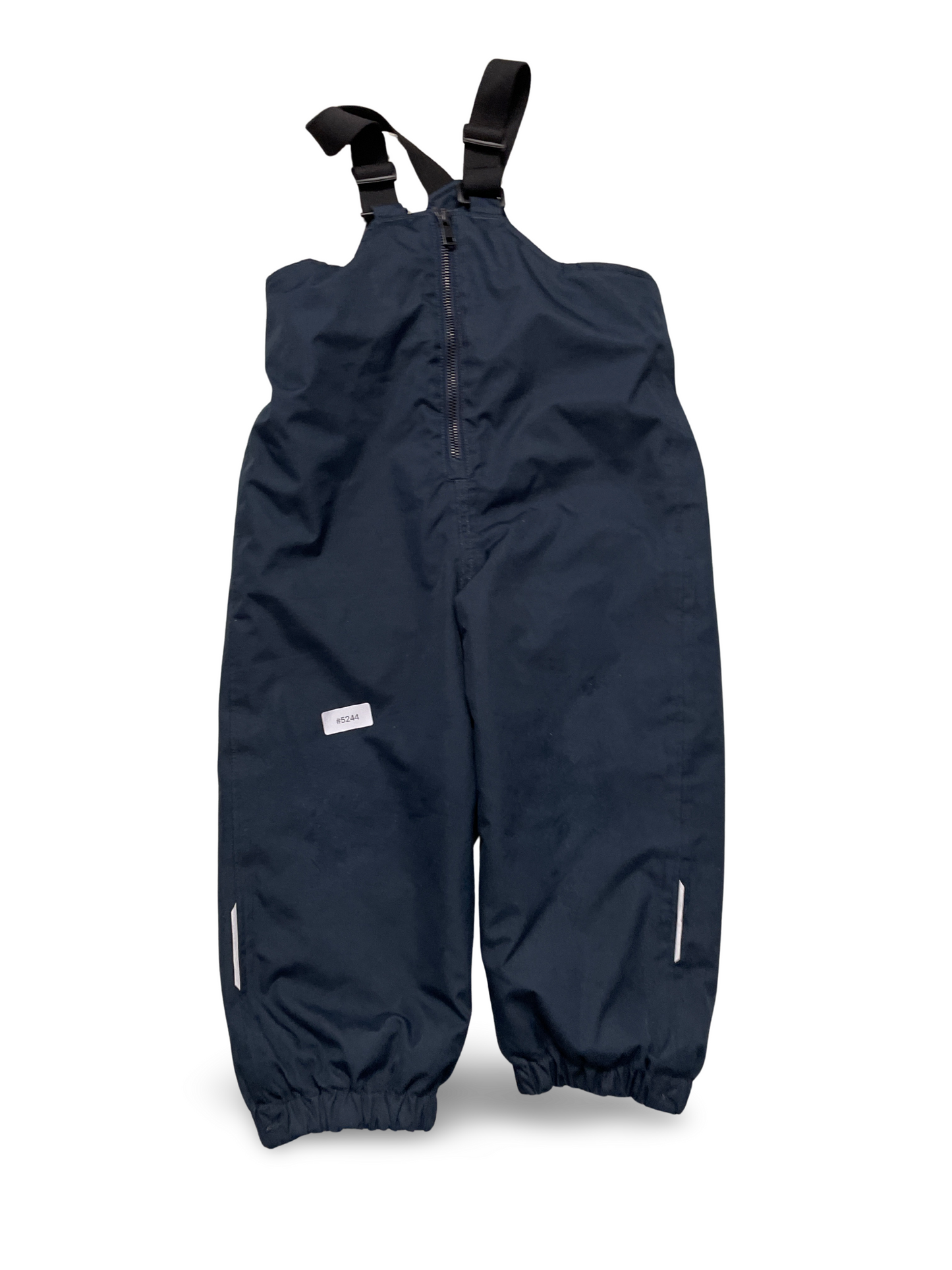 Dunkelblaue Schneehose mit Trägern - Gr. 98