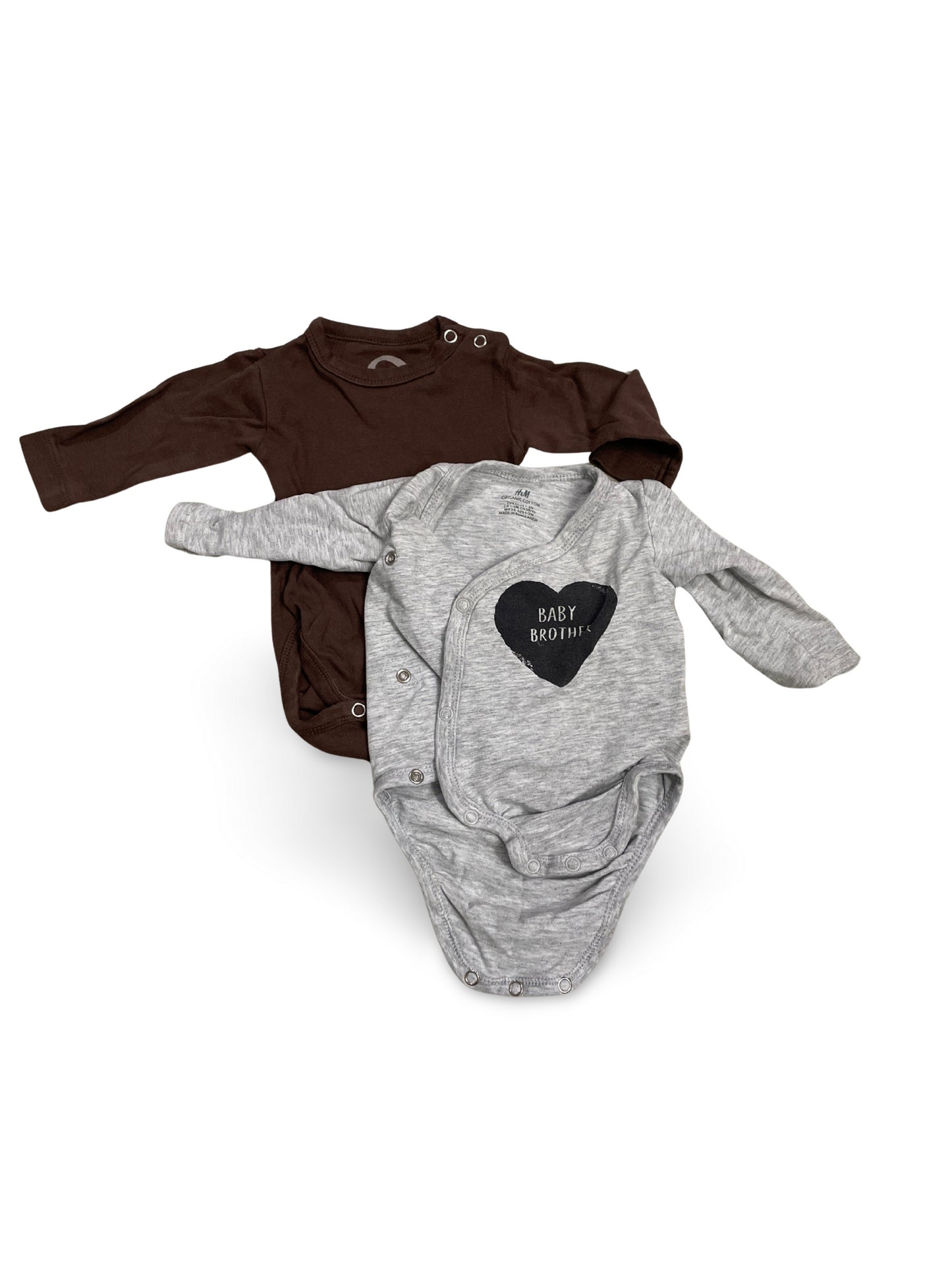 2er Bundle - Body/Wickelbody lang - Gr. 56