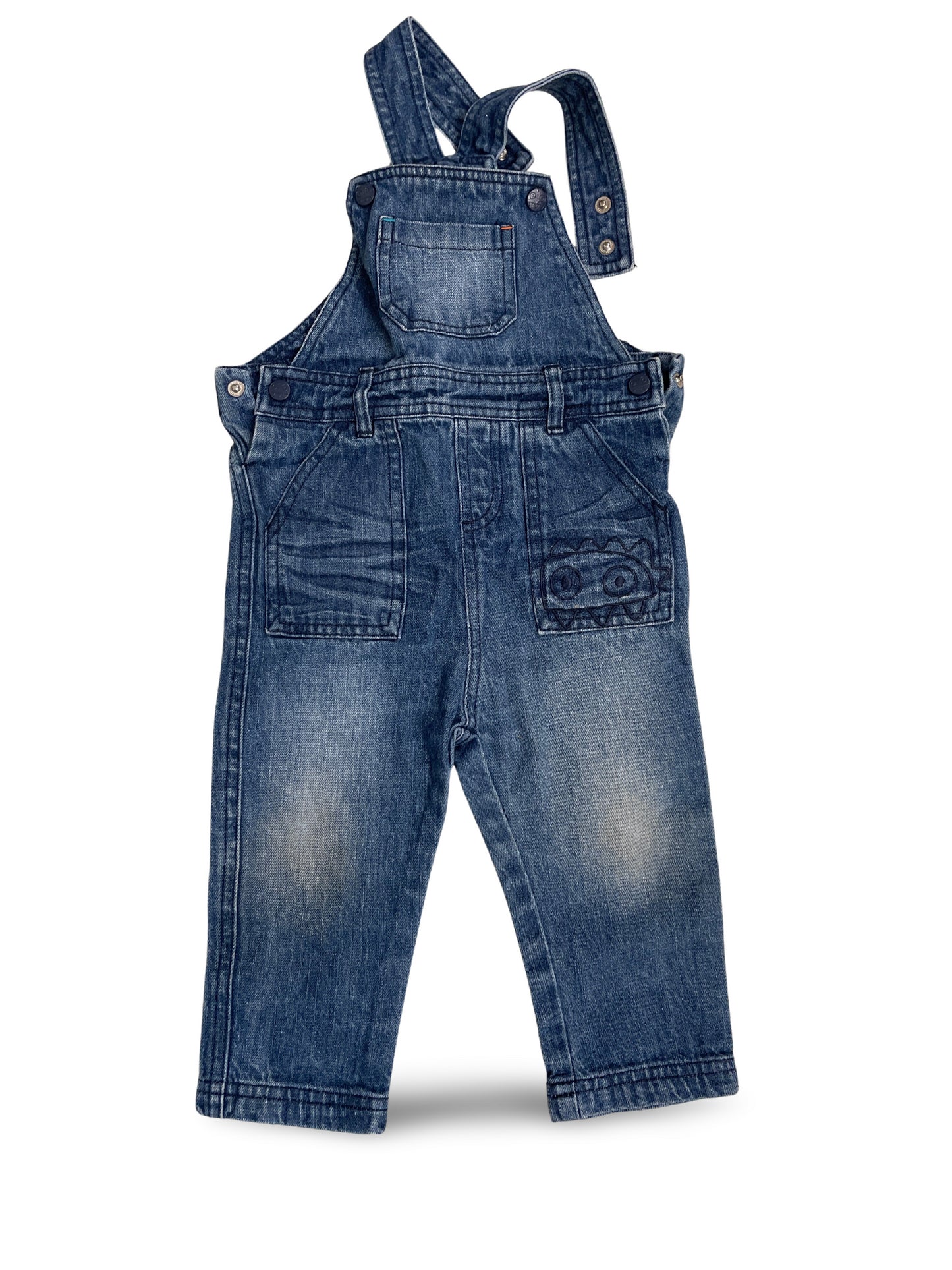 Latzhose lang - Gr. 80