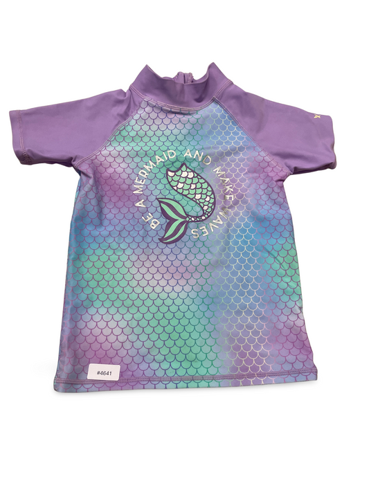 Badeshirt Meerjungfrau Pastell - Gr. 116