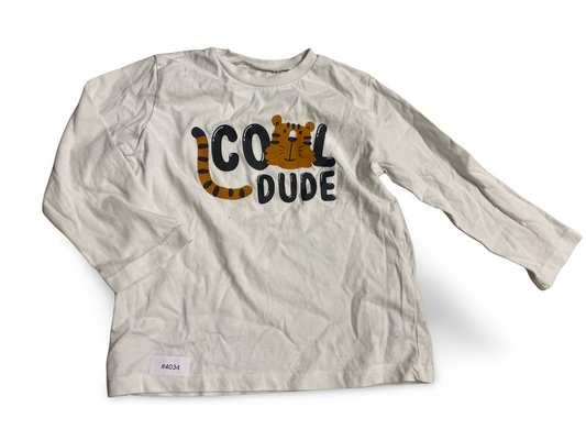 Langarmshirt mit Cool Dude Print - Gr. 92