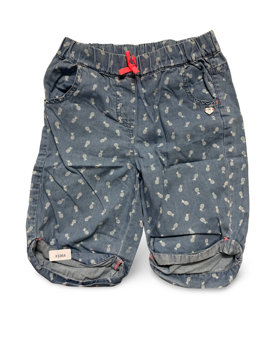 Caprihose mit Ananasprint - Gr. 122