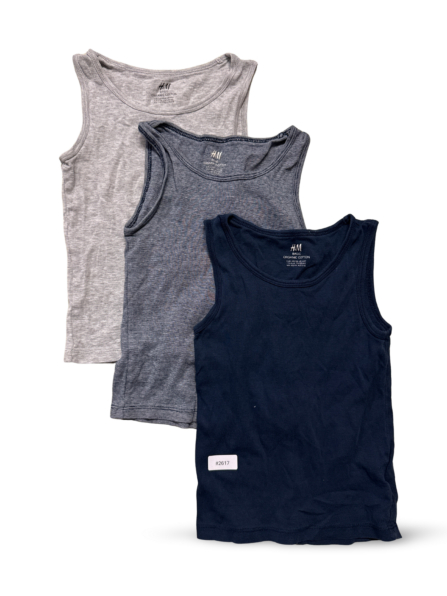 3er Bundle Unterhemden - Gr. 116