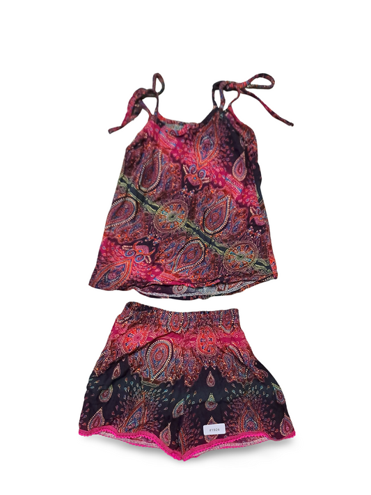 Top und Shorts Paisley-Set - Gr. 110