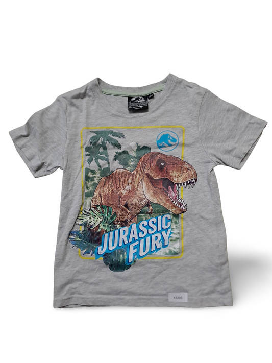 T-Shirt mit Dinosaurier-Print - Gr. 116