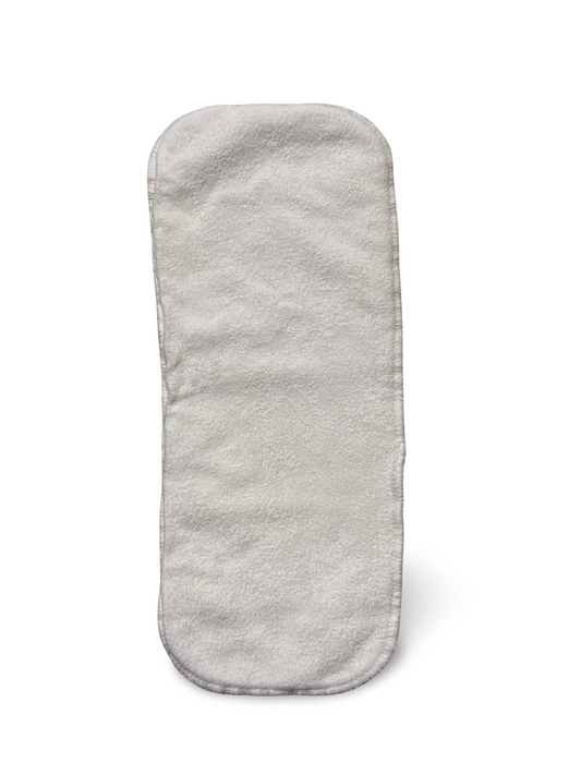 Weisse Windeleinlage (Bambus)