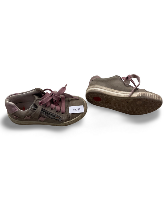 Mädchensneaker mit Reissverschluss - Gr. 26