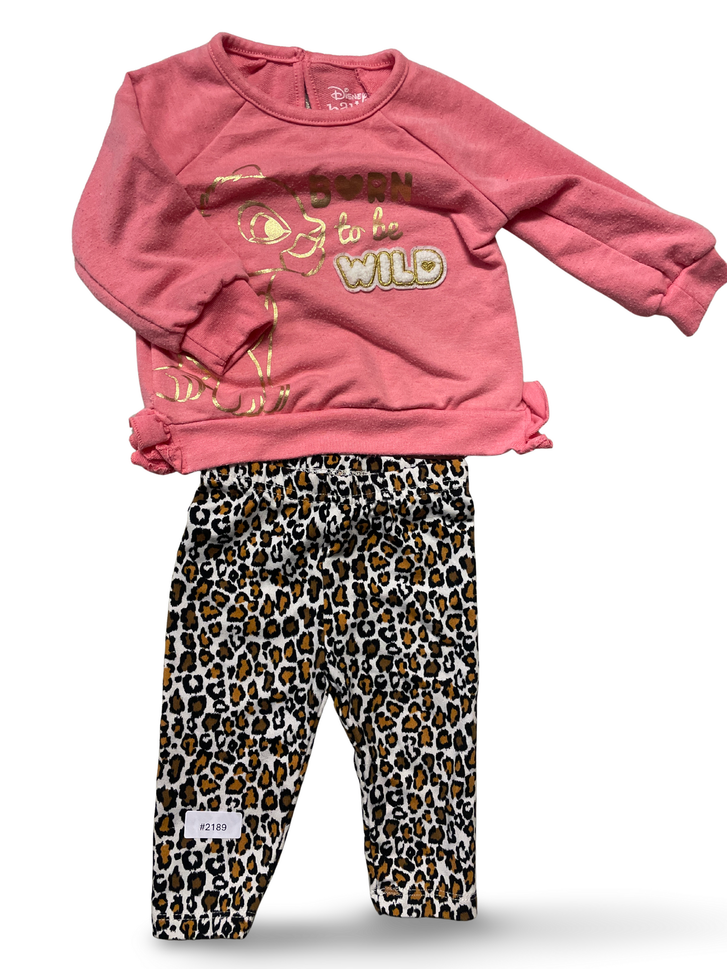 Zweiteiliges Set Sweatshirt und Leggings - Gr. 68