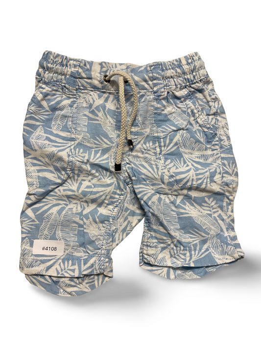 Shorts mit Palmenmuster - Gr. 68