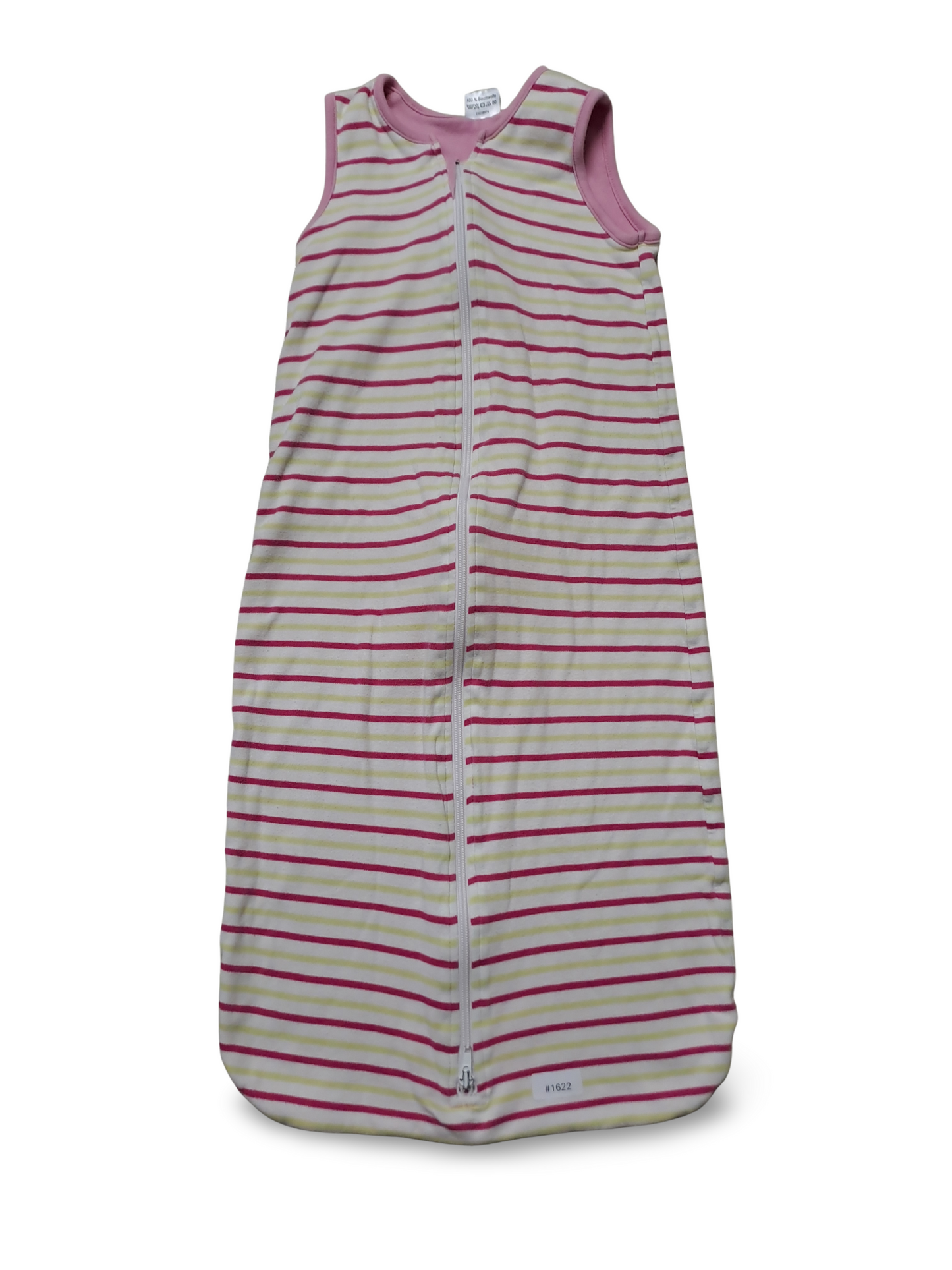 Baby Schlafsack gestreift mit Reissverschluss - Gr. 92