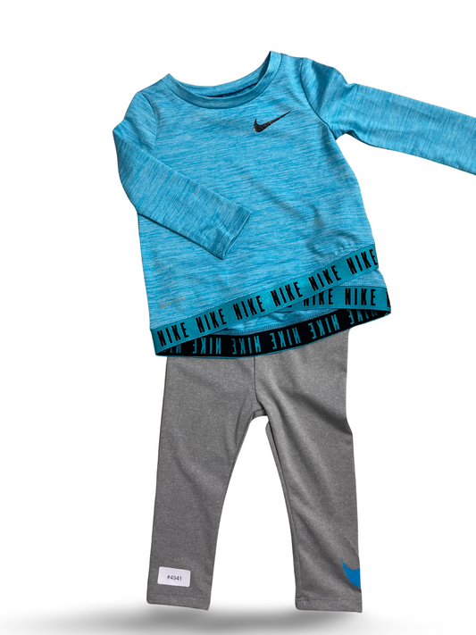 Nike Langarmshirt mit Leggings - Gr. 74