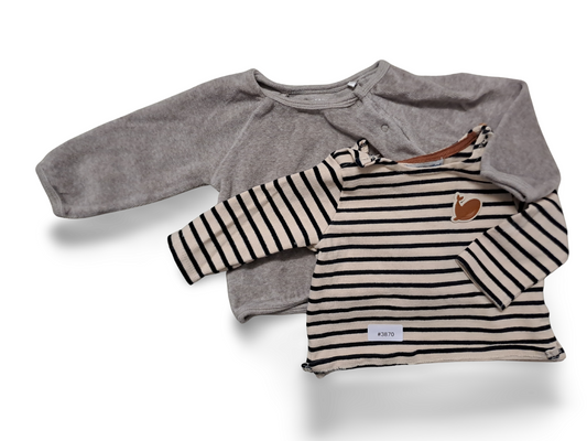 2er Bundle Langarmshirts - Gr. 62