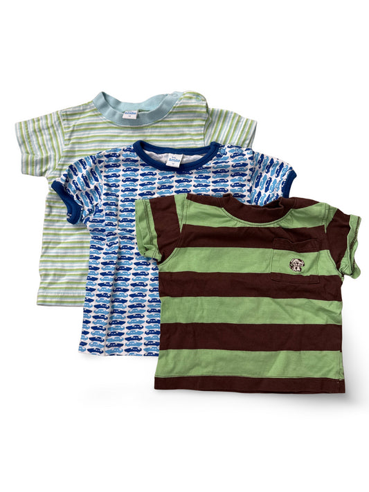 3er Bundle - T-Shirt - Gr. 74