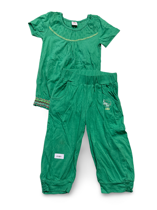 Zweiteiliges Set Shirt und Jogginghose - Gr. 104