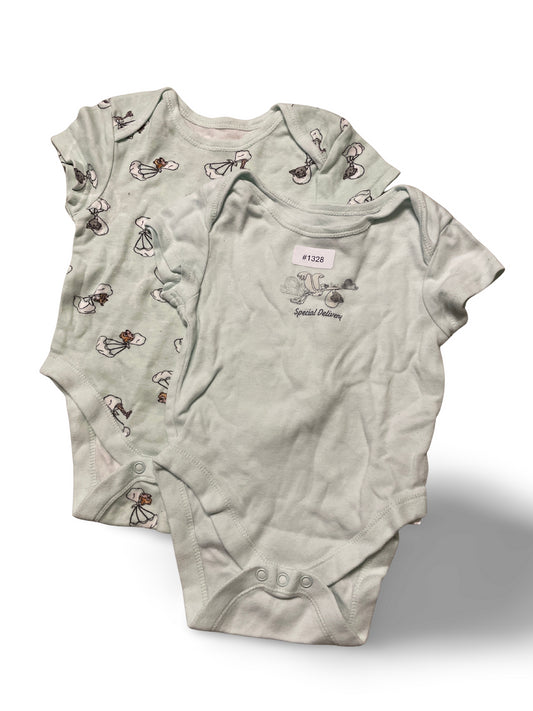 2er Bundle Baby Bodys - Gr. 74