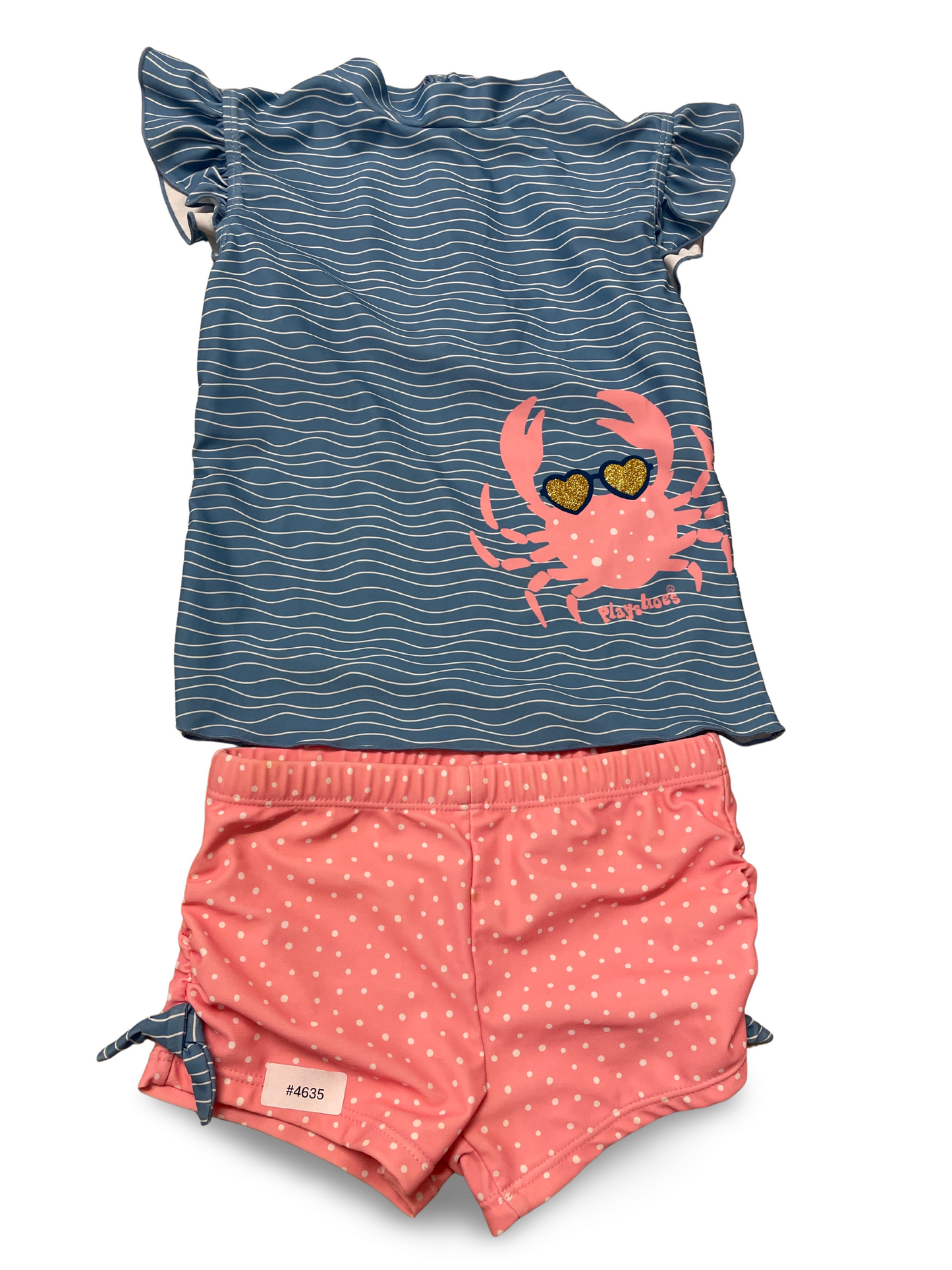 Bade-Set Top und Shorts mit Krebsprint - Gr. 110