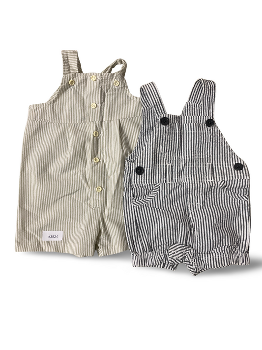 2er Bundle Strampler gestreift - Gr. 56