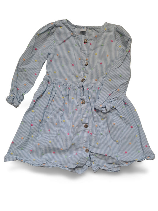 Kleid Punkte - Gr. 92