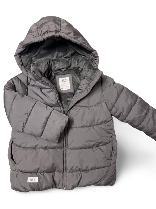 Gepolsterte Winterjacke mit Kapuze - Gr. 110