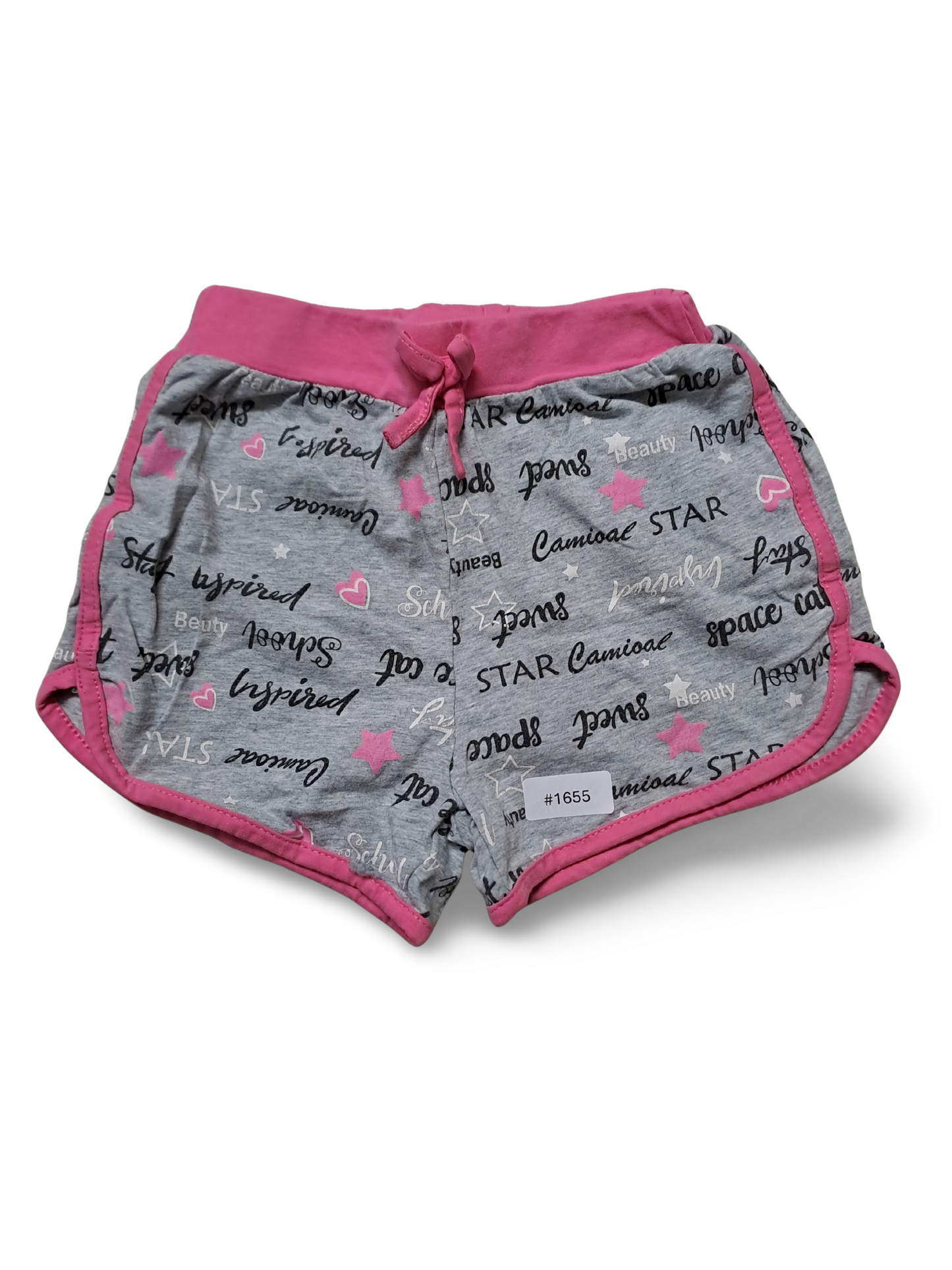 Kurze Sweatshorts mit Sternenprint - Gr. 92