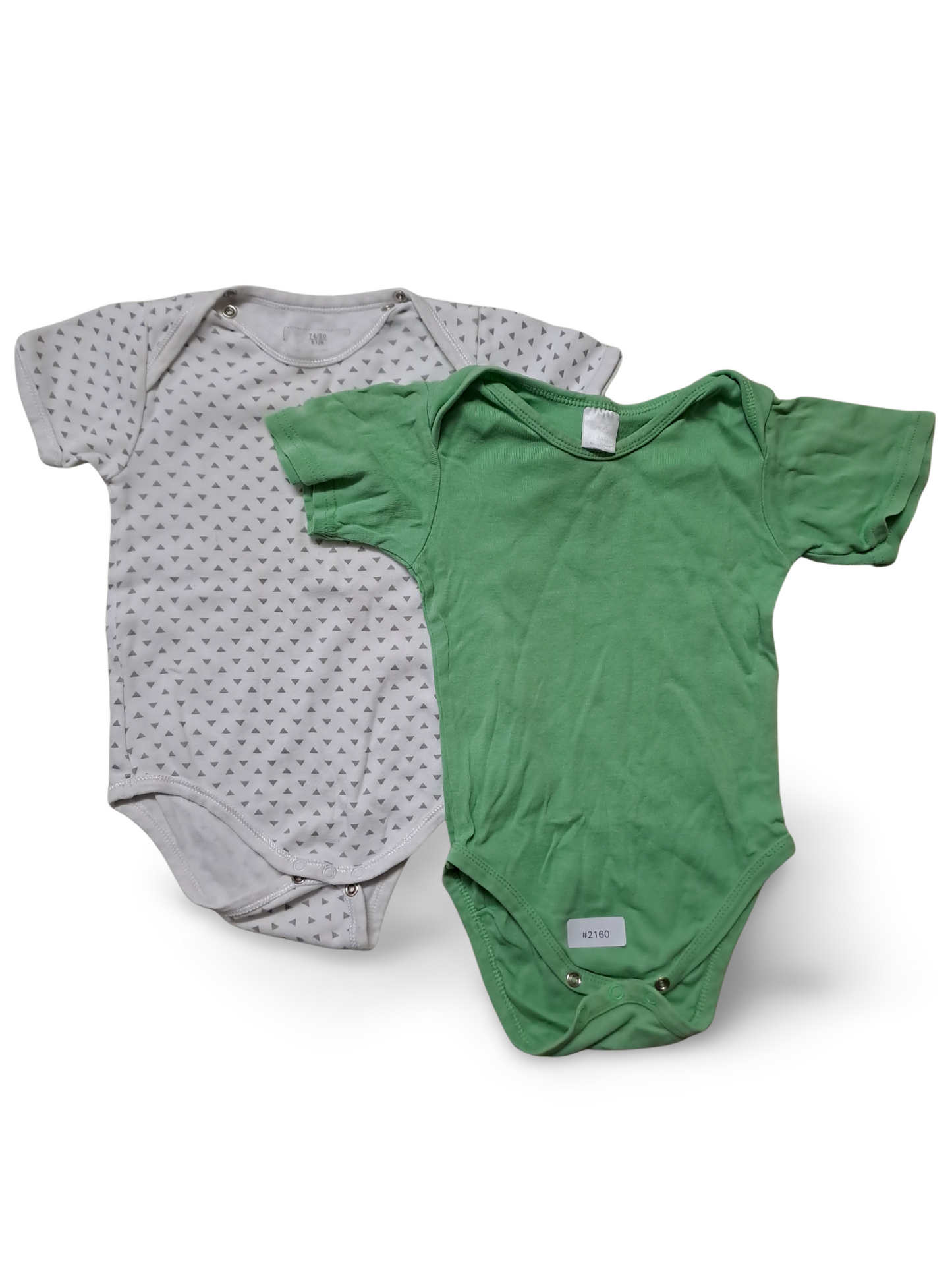 2er Bundle Kurzarm-Bodys - Gr. 74
