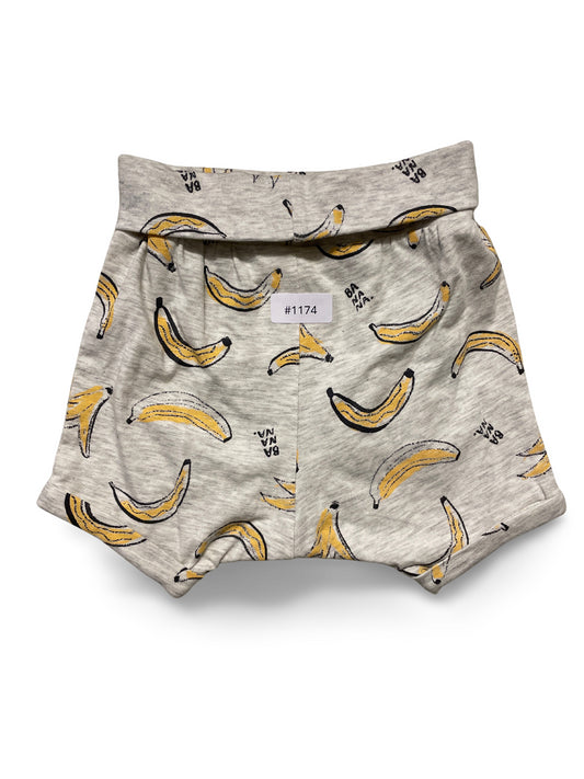 Shorts mit Bananen-Muster - Gr. 74