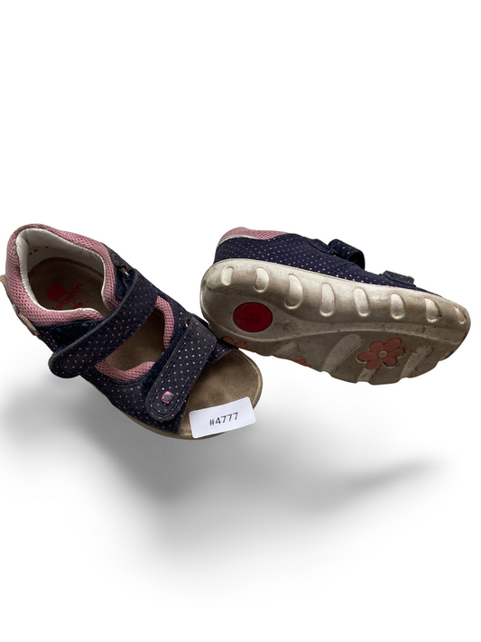 Mädchensandalen mit Klettverschluss - Gr. 22
