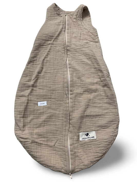 Babyschlafsack Musselin Beige - Gr. 68