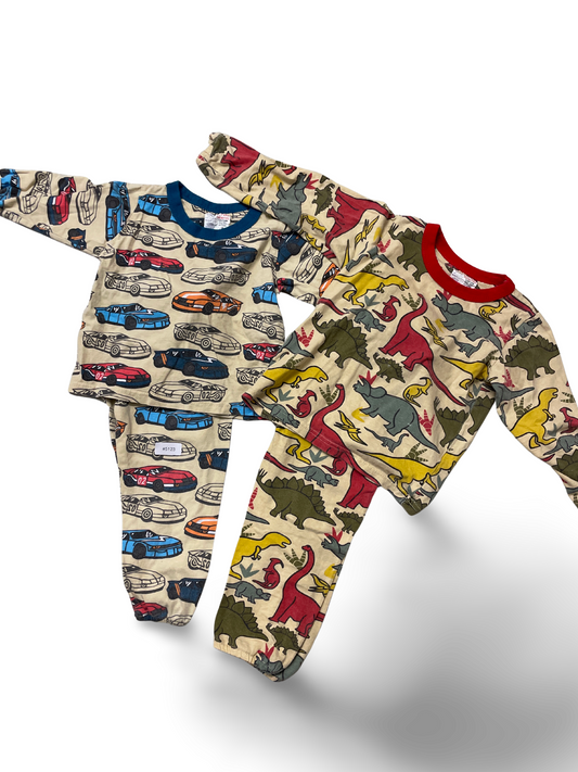 2er Bundle Schlafanzug Langarm - Gr. 104