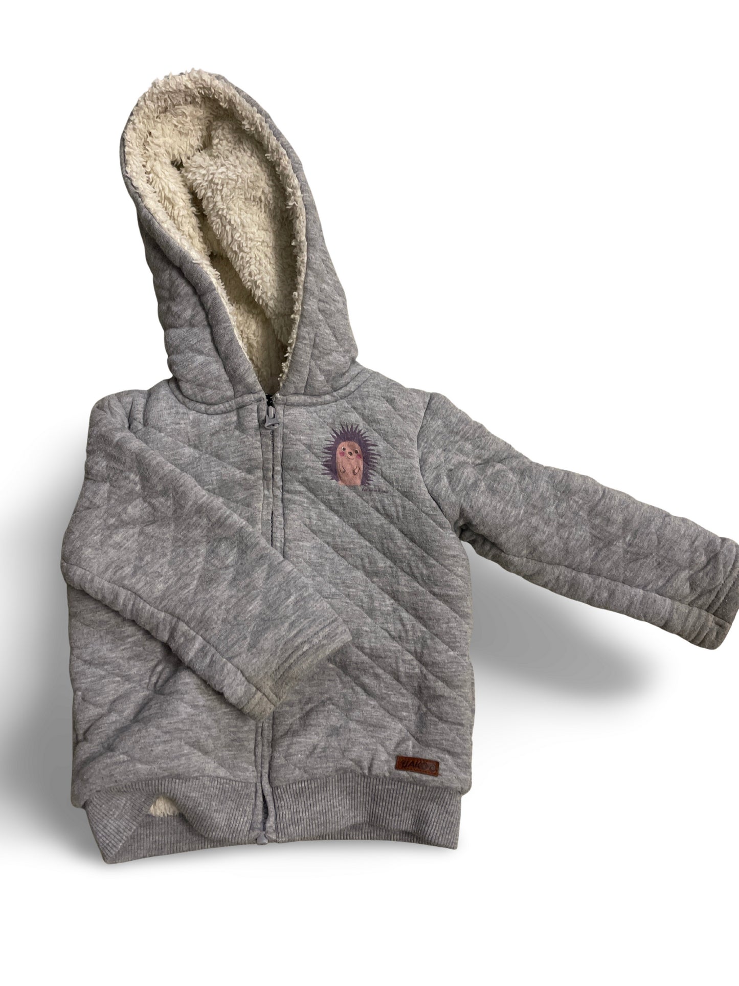 Übergangsjacke gefüttert- Gr. 80