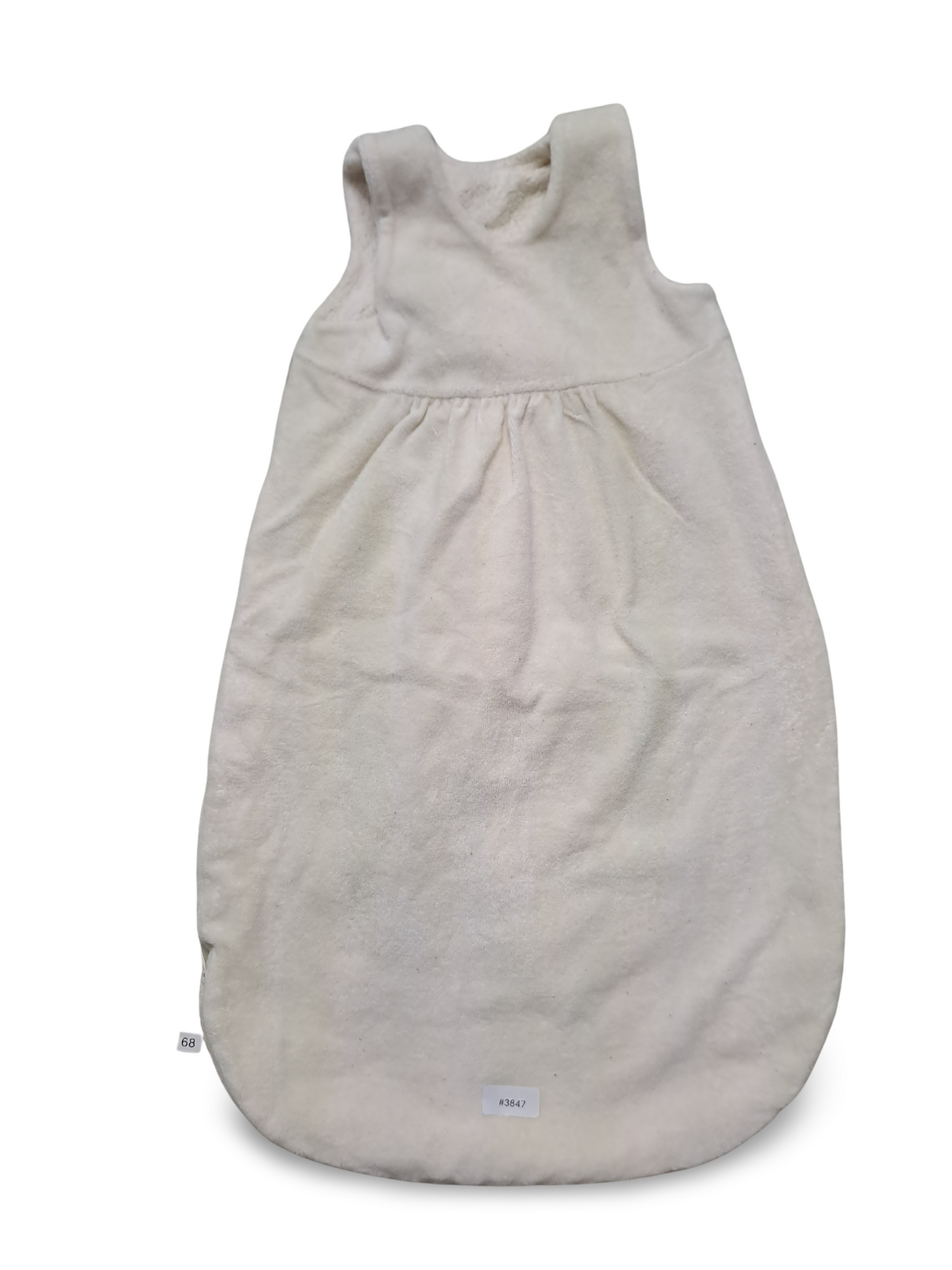 Schlafsack Frottee Ecru - Gr. 68