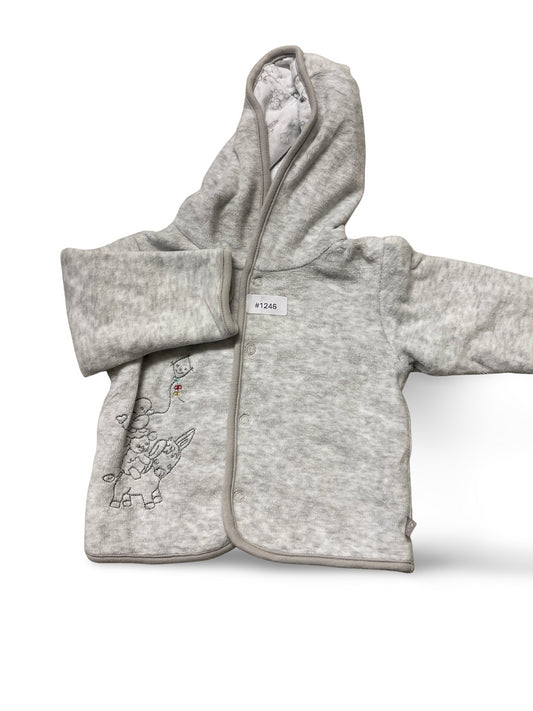 Jacke mit Kapuze - Gr. 62