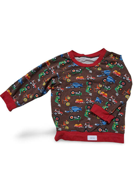 Sweatshirt Traktoren - Gr. 92