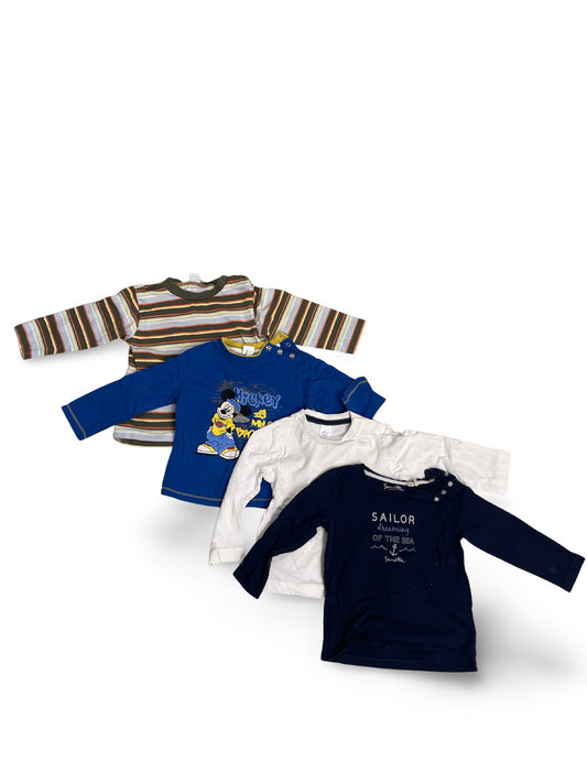 4er Bundle - Shirts - Gr. 80