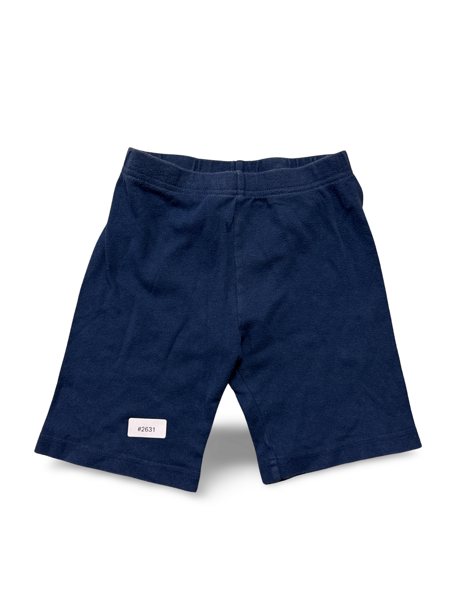 Dunkelblaue Baumwoll-Shorts - Gr. 116
