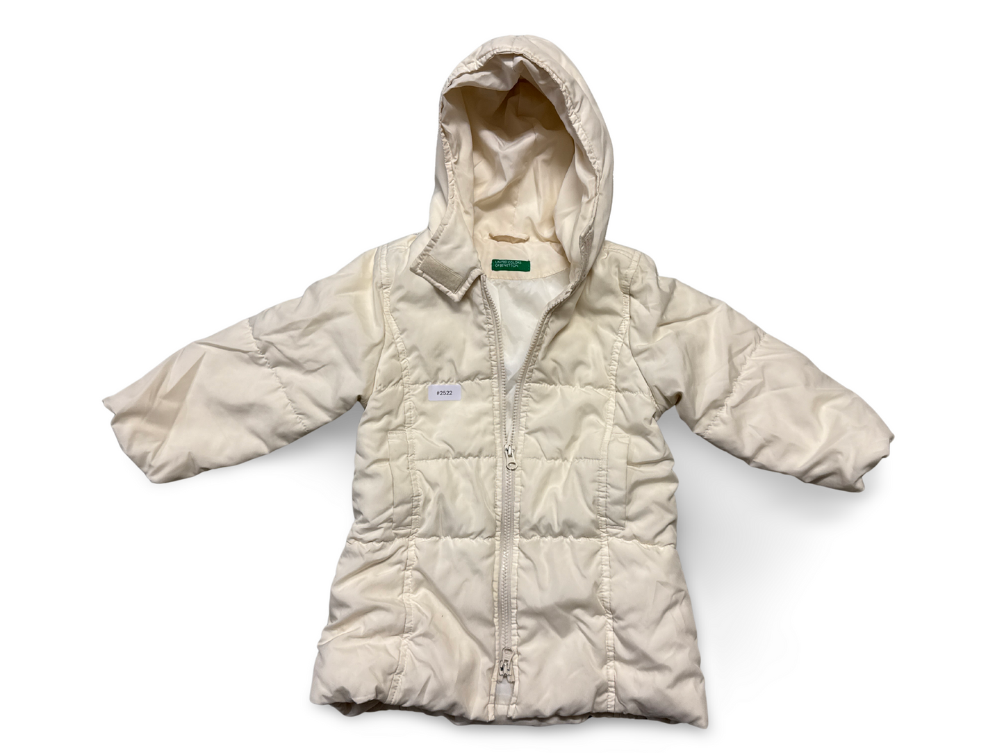 Gesteppte Winterjacke mit Kapuze - Gr. 92