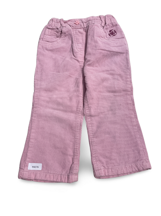 Rosa Cordhose - Gr. 92